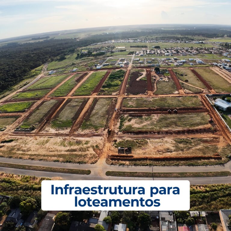 Infraestrutura para loteamentos